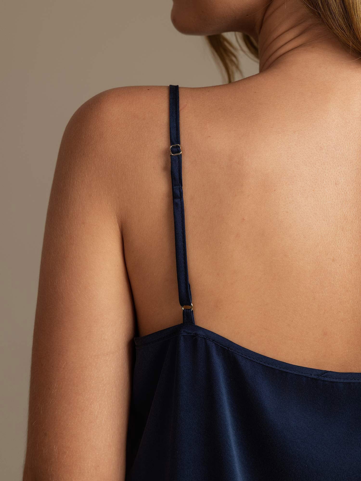 19 Momme Washable Silk Cami & Wide Leg Pants Set - Image 5